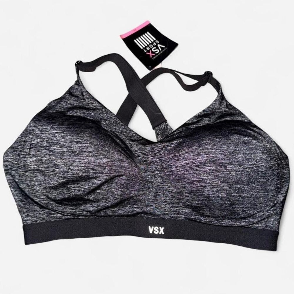 Victoria-s-secret Women's Grey and Black Bra